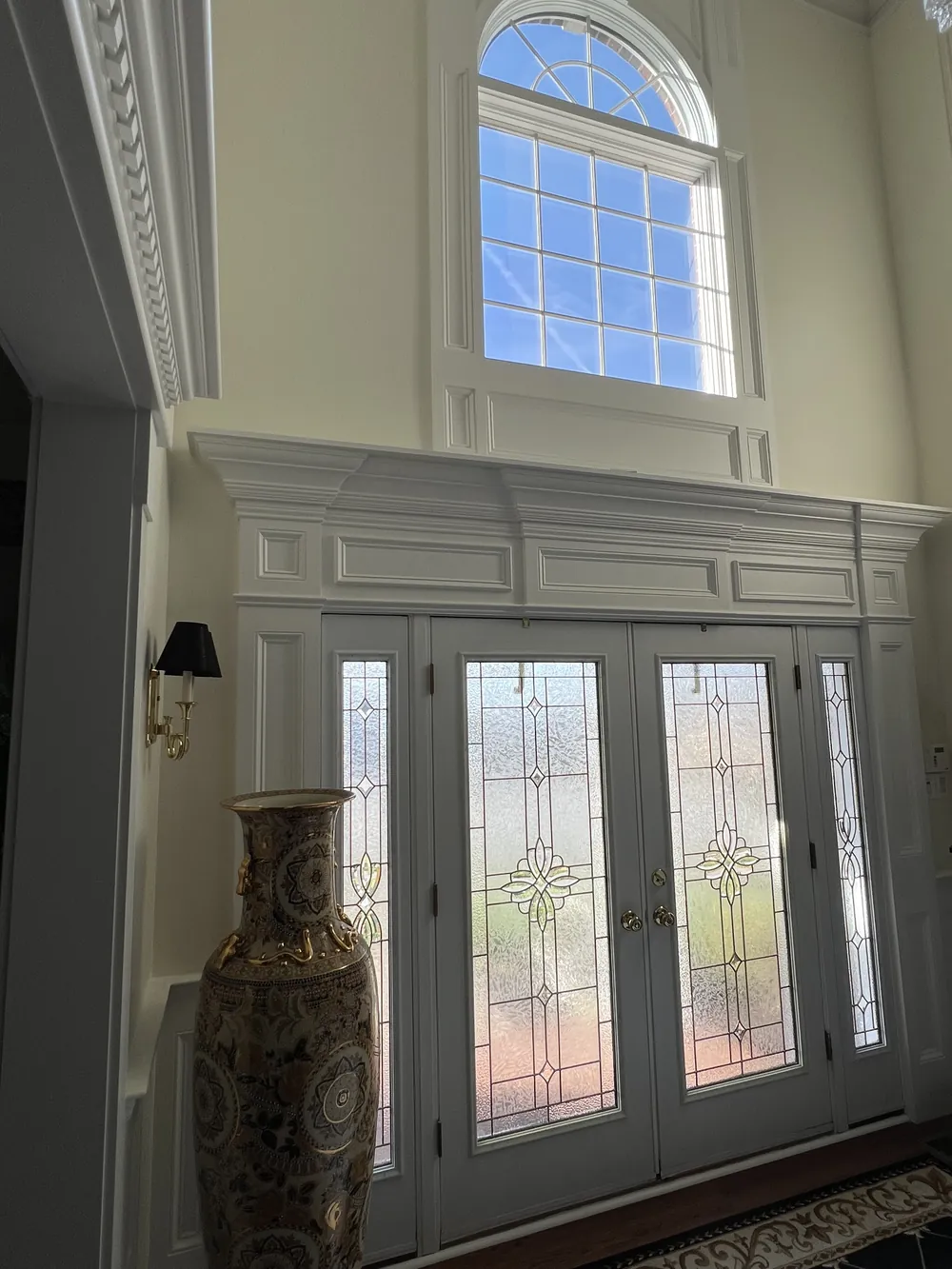 Grand Entry Door Surround, finish carpentry by SEGAL XVI